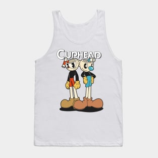 Cuphead and Mugman Tank Top